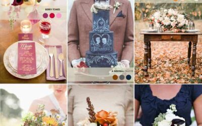 Fall Color Palettes ideas. The ideas are endless at Bear Creek Ranch Event Center.